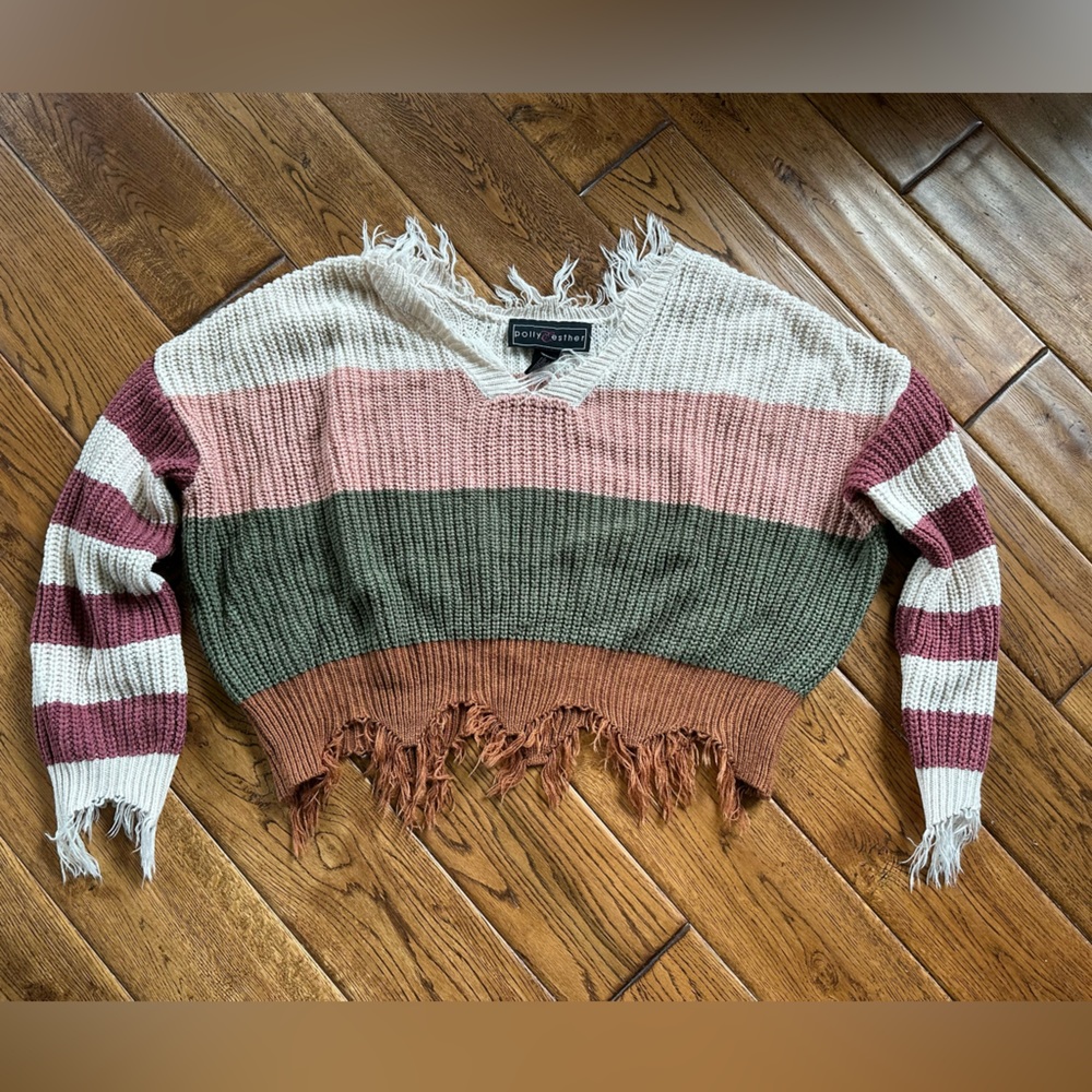 Polly & Esther crop sweater